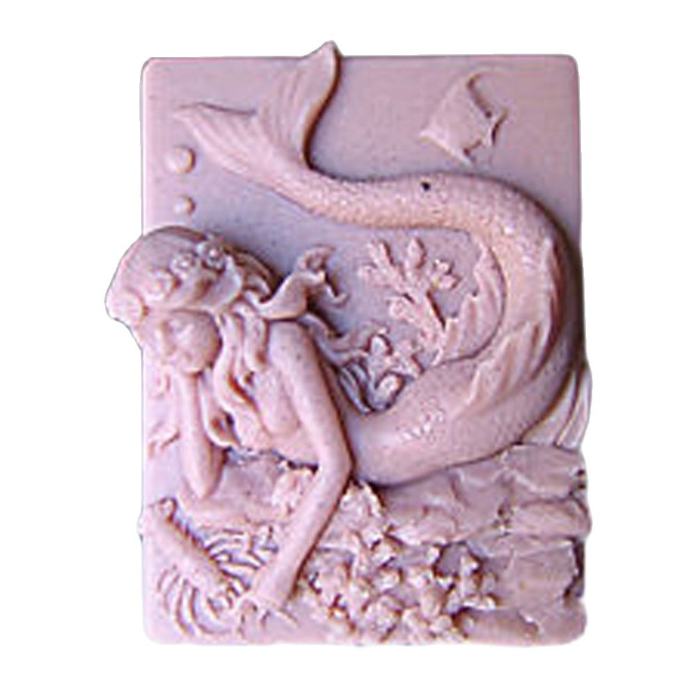 Bath Bomb Mold - 2D Denizkızı Sabunu Silikon Kalıplar Okyanus
