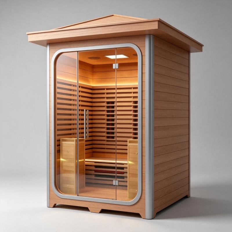 Spa Wellness Luxury - Özelleştirilmiş Sauna Odası İç Mekan Dış