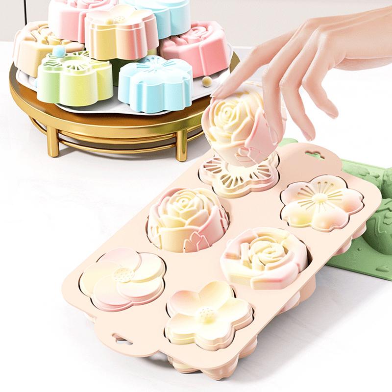SU Çiçek Silikon Kalıp, 6 Fark - Bath Bomb Mold incelemesi ve fiyatı